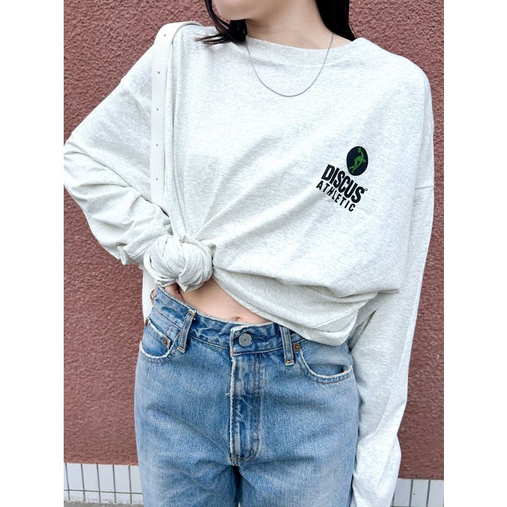 DISCUS別注 ロゴロングスリーブTee | Ungrid | 詳細画像1 