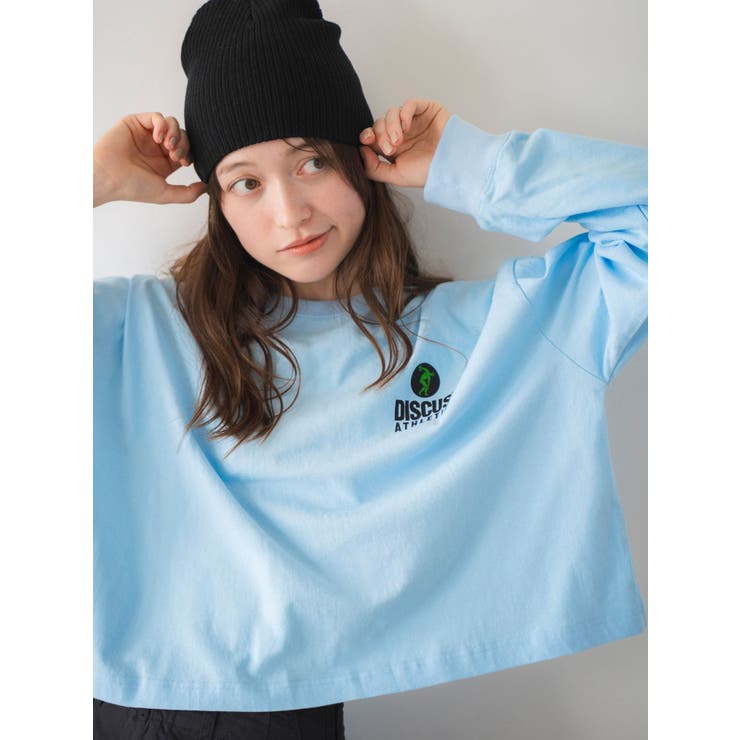 DISCUS別注 ロゴロングスリーブTee | Ungrid | 詳細画像7 