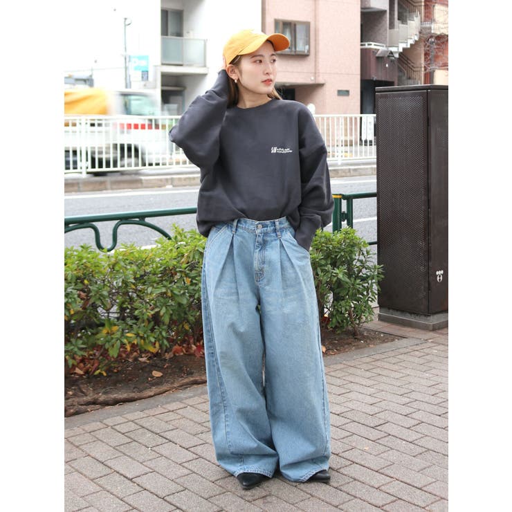 バックロゴルーズスウェット[品番：MKSW0063240]｜Ungrid（アン