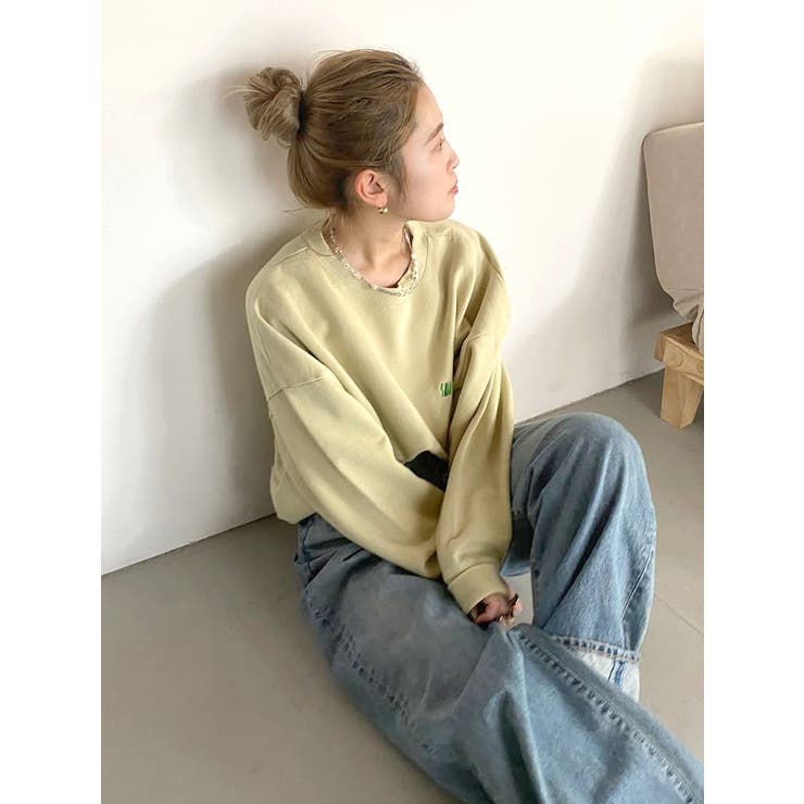 バックロゴルーズスウェット[品番：MKSW0063240]｜Ungrid（アン