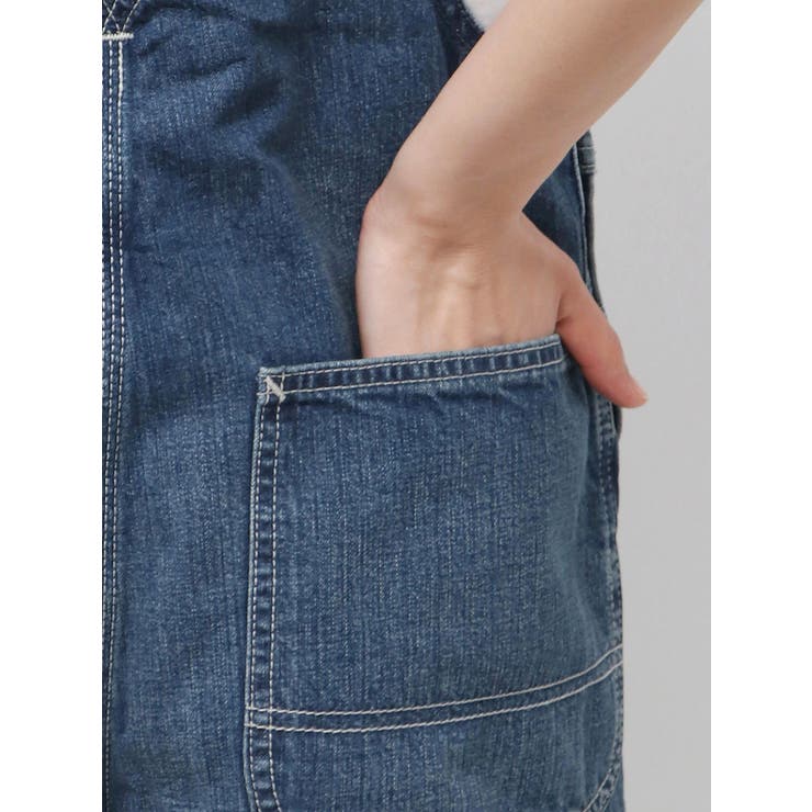 Lee別注 ワッペンデザインデニムサロペット | Ungrid | 詳細画像30 