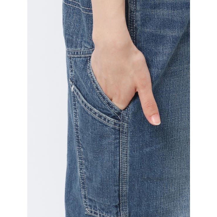 Lee別注 ワッペンデザインデニムサロペット | Ungrid | 詳細画像33 