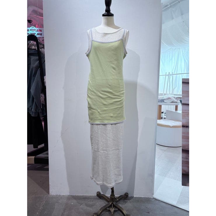 レイヤードデザインノースリワンピース | Ungrid | 詳細画像11 