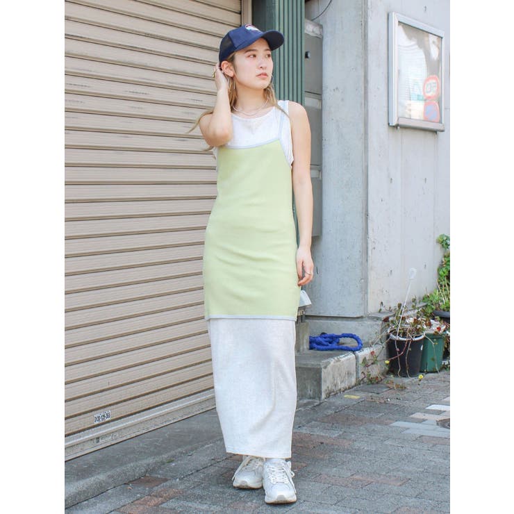 レイヤードデザインノースリワンピース | Ungrid | 詳細画像12 