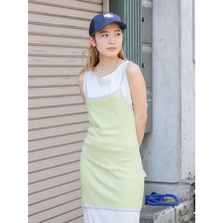 レイヤードデザインノースリワンピース | Ungrid | 詳細画像14 