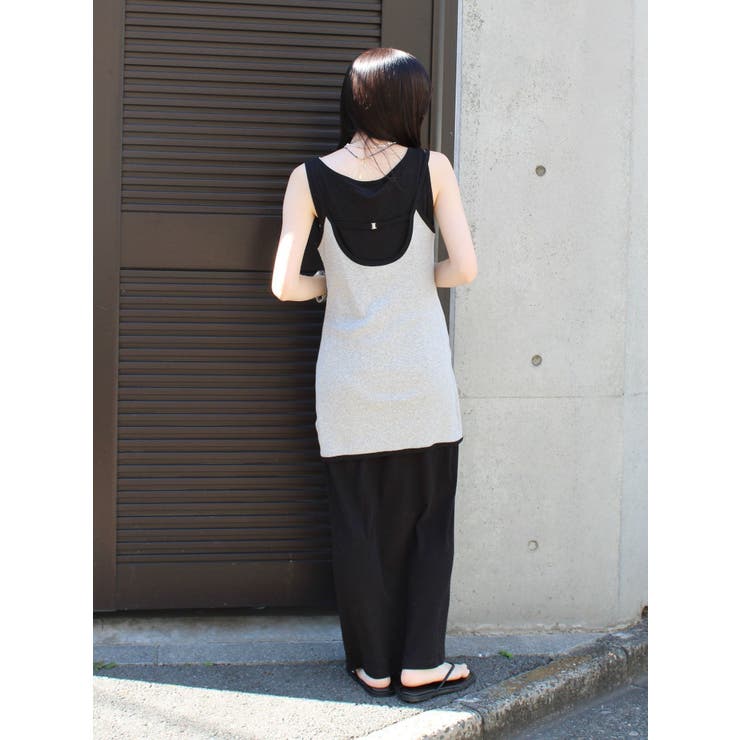 レイヤードデザインノースリワンピース | Ungrid | 詳細画像17 