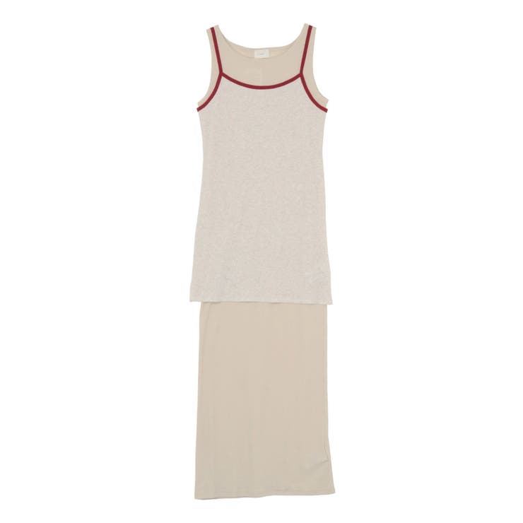 レイヤードデザインノースリワンピース | Ungrid | 詳細画像33 