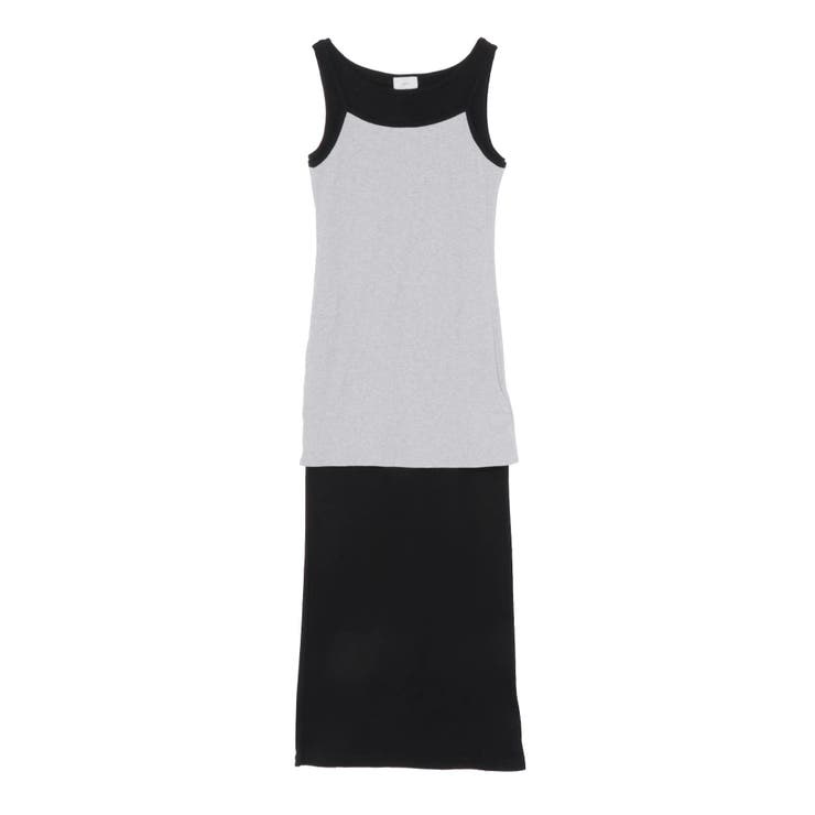 レイヤードデザインノースリワンピース | Ungrid | 詳細画像35 