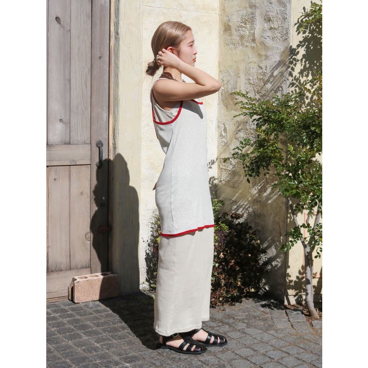 レイヤードデザインノースリワンピース | Ungrid | 詳細画像7 