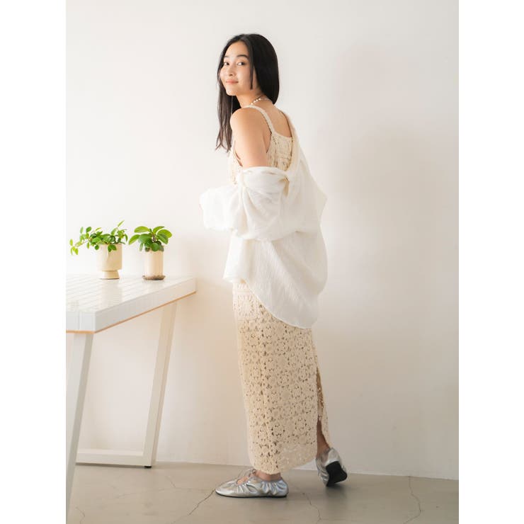 楊柳ビッグルーズシャツ | Ungrid | 詳細画像11