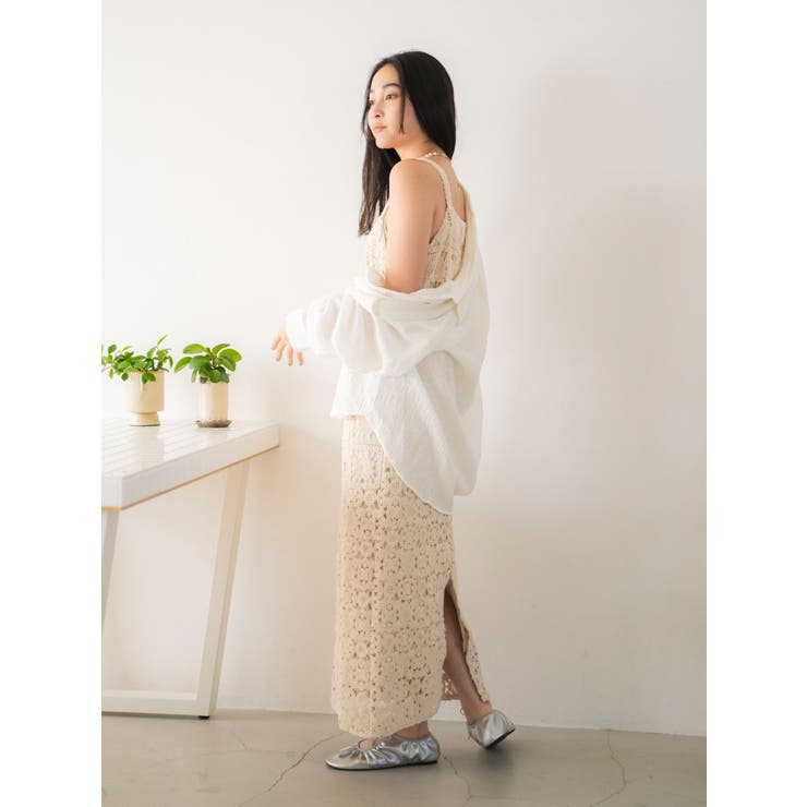 楊柳ビッグルーズシャツ | Ungrid | 詳細画像12