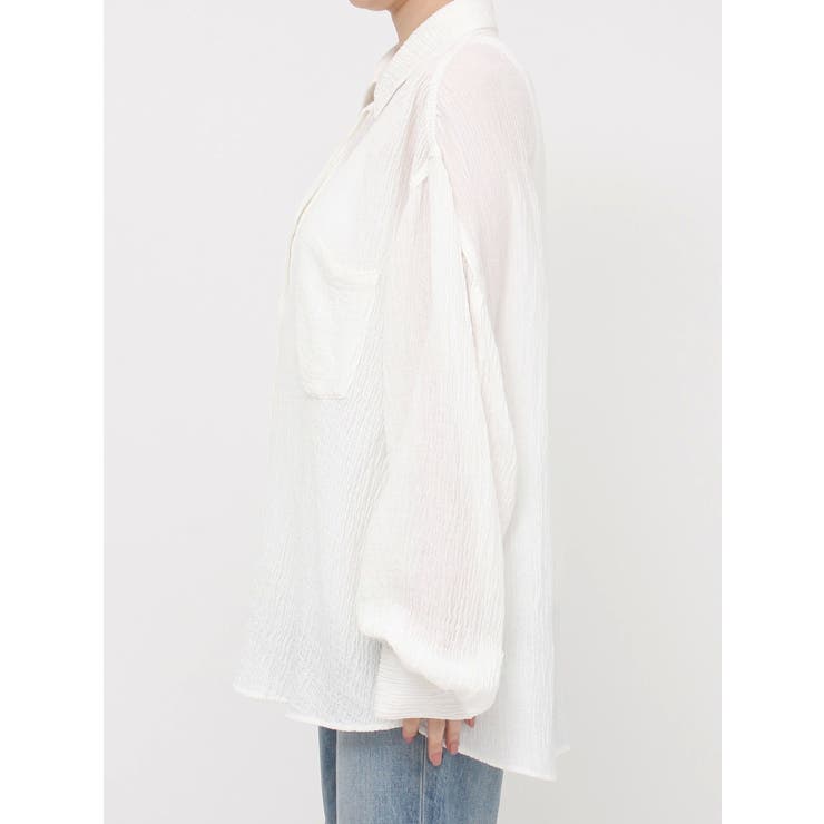 楊柳ビッグルーズシャツ | Ungrid | 詳細画像28