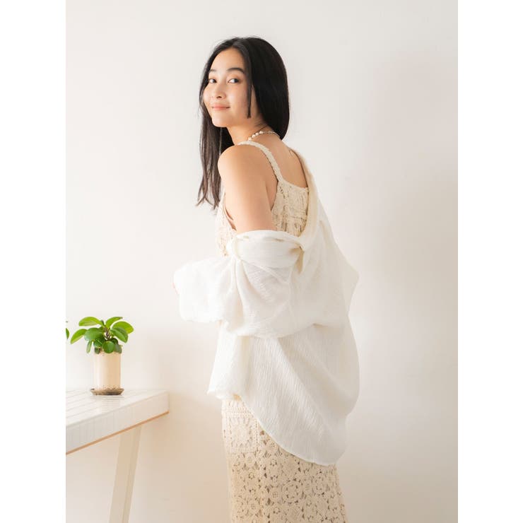 楊柳ビッグルーズシャツ | Ungrid | 詳細画像8