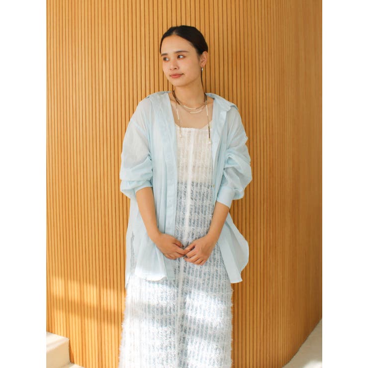 ブルー | シアールーズシャツ | Ungrid