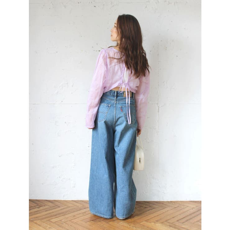 コットンオーガンジー2Wayブラウス | Ungrid | 詳細画像21 