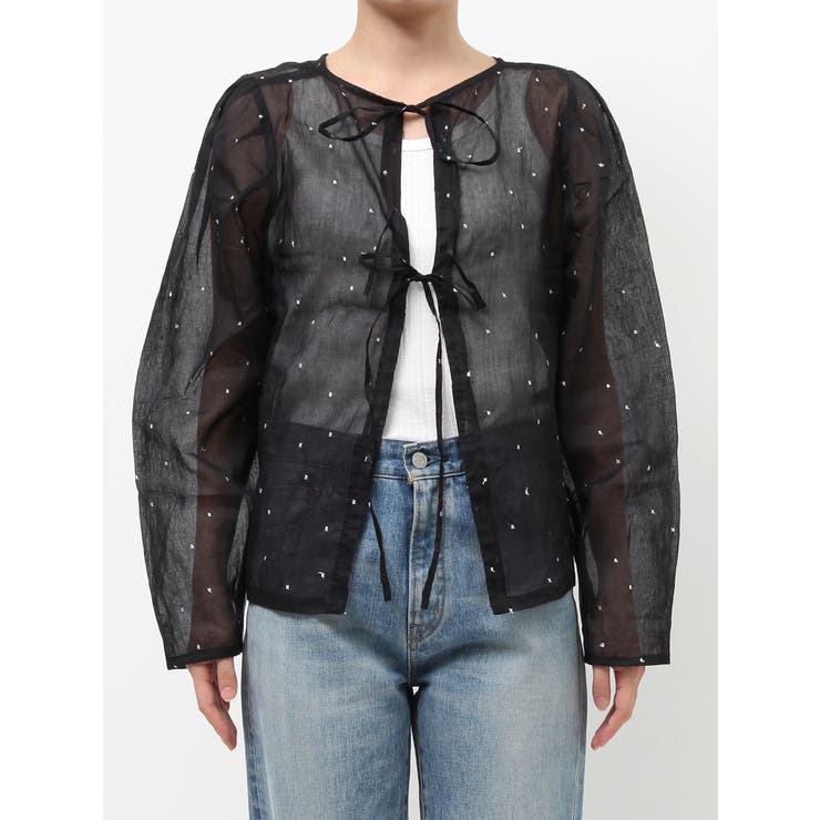 コットンオーガンジー2Wayブラウス | Ungrid | 詳細画像27 