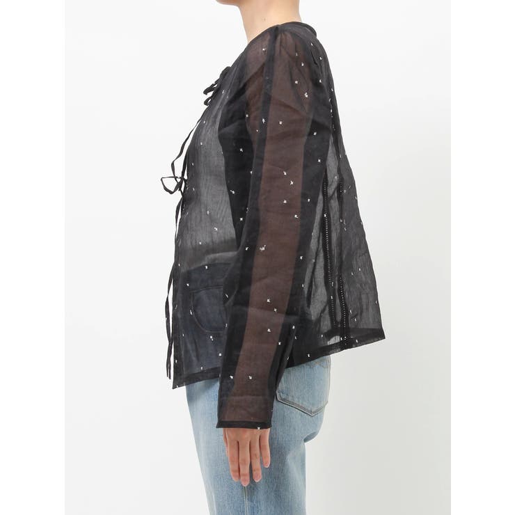 コットンオーガンジー2Wayブラウス | Ungrid | 詳細画像28 