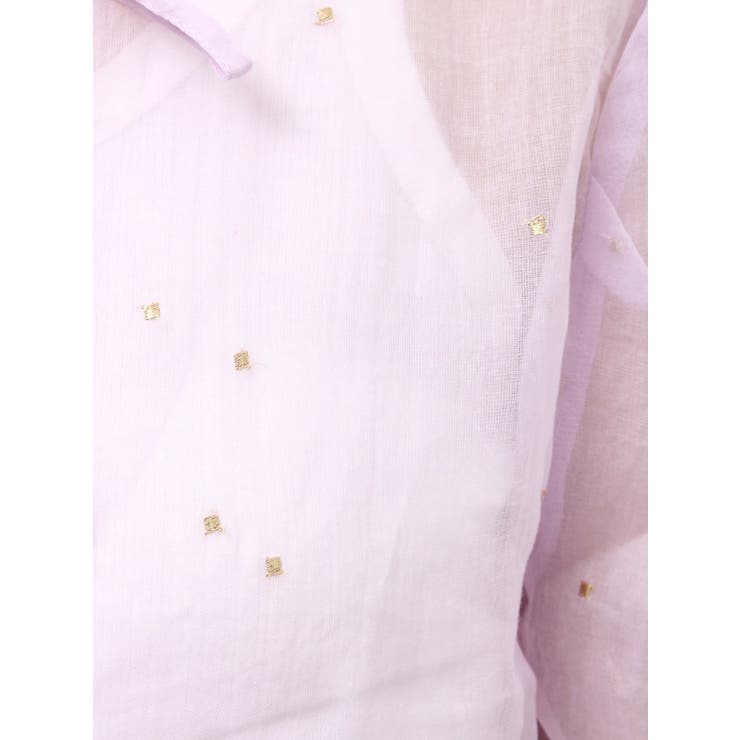 コットンオーガンジー2Wayブラウス | Ungrid | 詳細画像37 