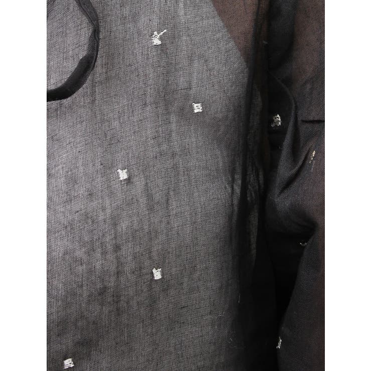 コットンオーガンジー2Wayブラウス | Ungrid | 詳細画像38 