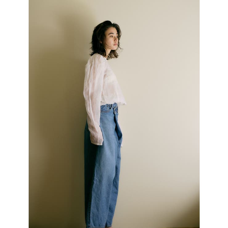 コットンオーガンジー2Wayブラウス | Ungrid | 詳細画像8 