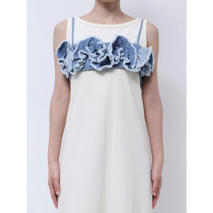 フリルデザインデニムビスチェ | Ungrid | 詳細画像39 