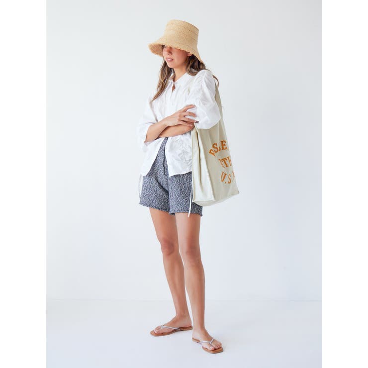 ギャザーデザインハーフスリーブシャツ | Ungrid | 詳細画像25 