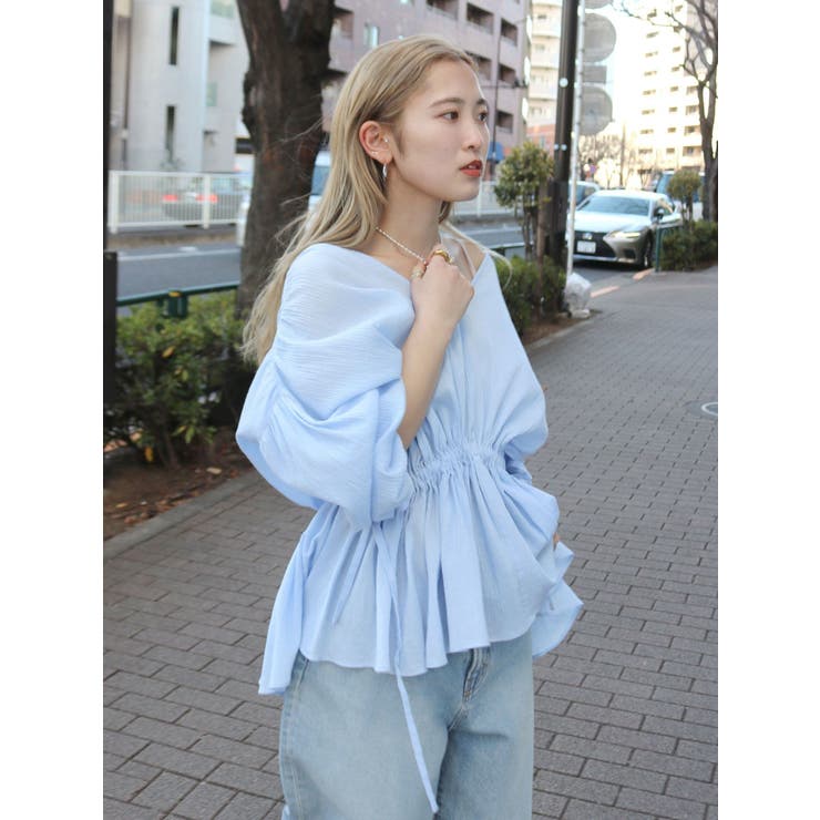 スリーブボリュームブラウス | Ungrid | 詳細画像5 