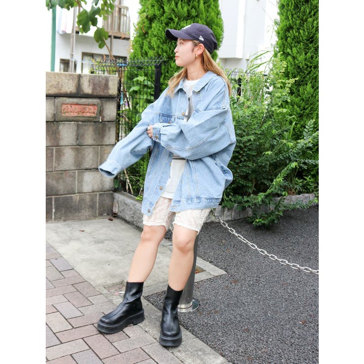 レースデザインサイクルパンツ | Ungrid | 詳細画像18 