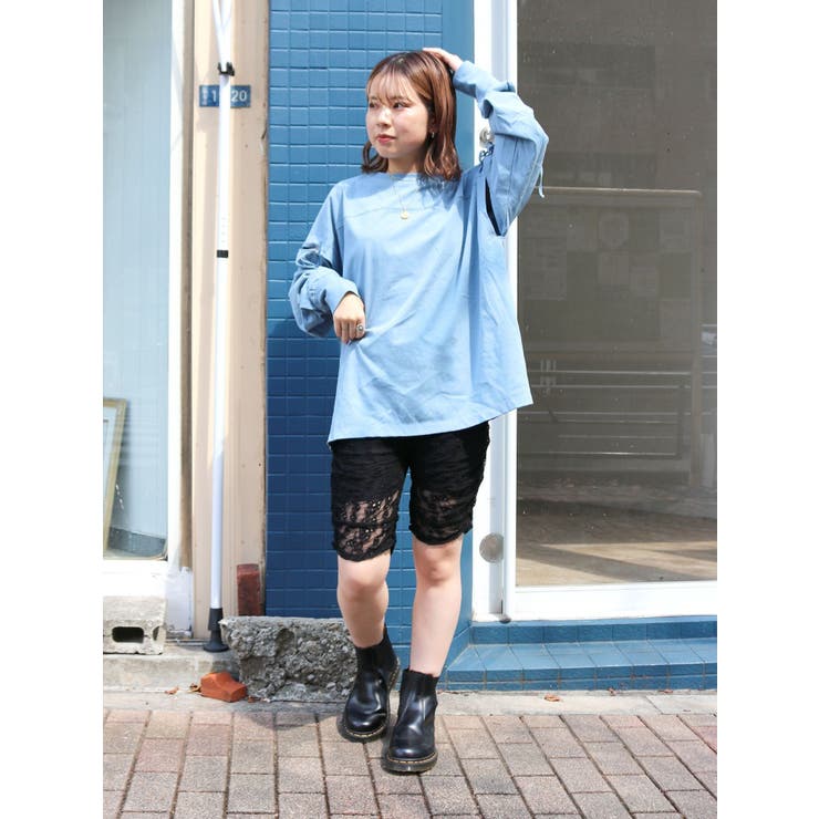 レースデザインサイクルパンツ | Ungrid | 詳細画像22 