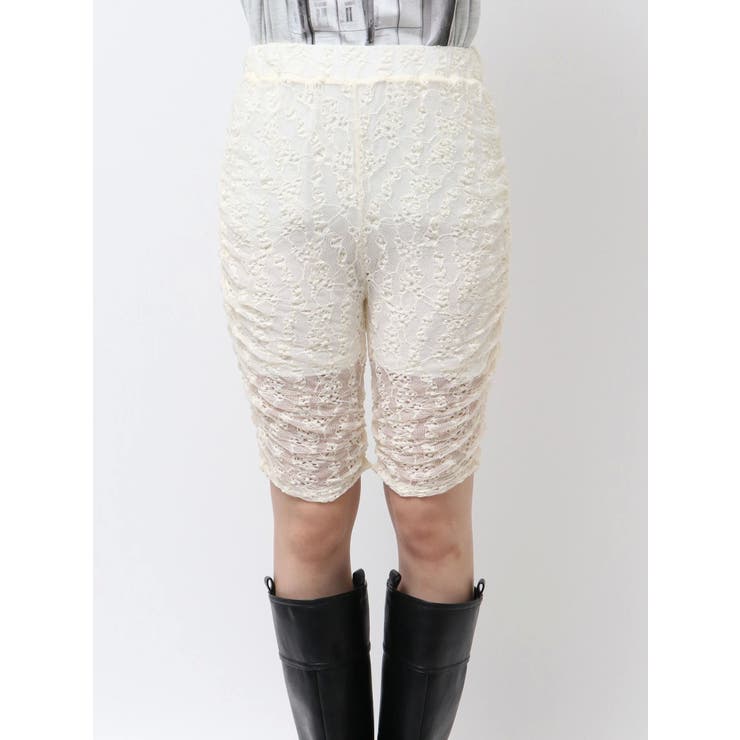 レースデザインサイクルパンツ | Ungrid | 詳細画像24 