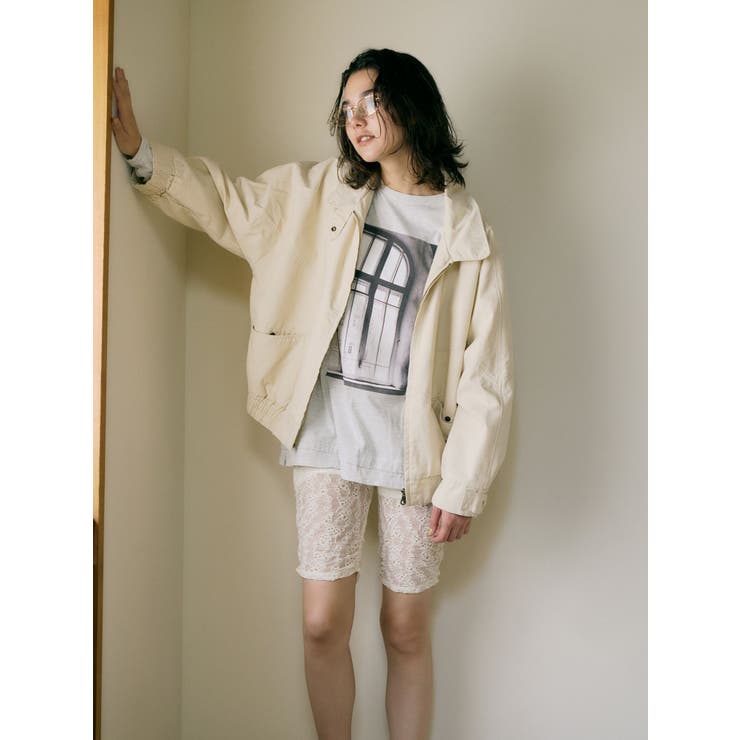 レースデザインサイクルパンツ | Ungrid | 詳細画像3 