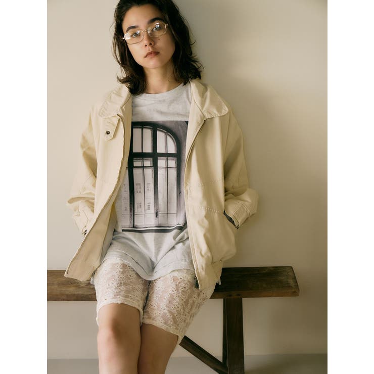 レースデザインサイクルパンツ | Ungrid | 詳細画像5 