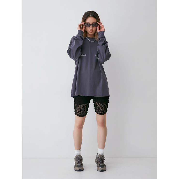 レースデザインサイクルパンツ | Ungrid | 詳細画像9 