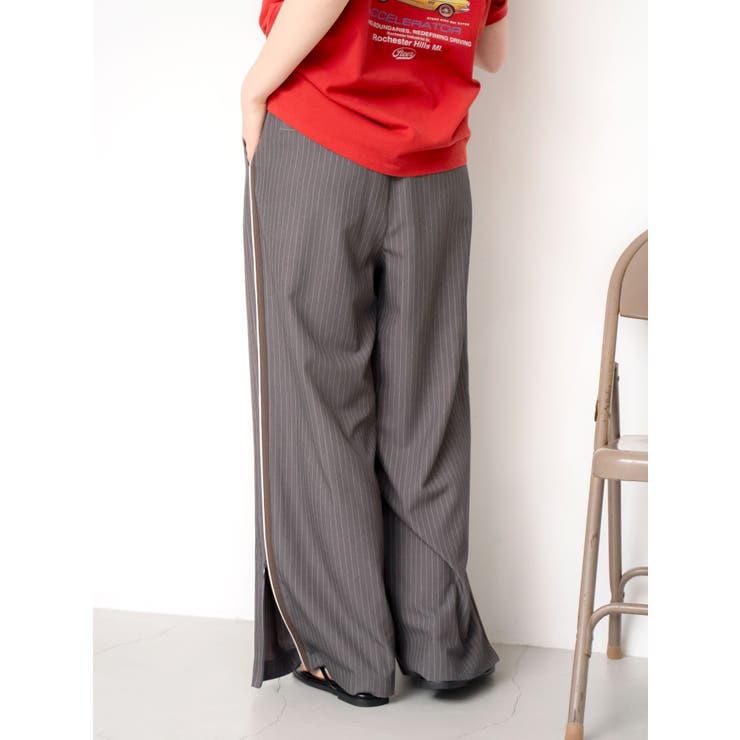ラインデザインラフタックパンツ[品番：MKSW0063401]｜Ungrid