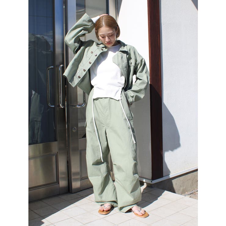 WAIPER別注 ミリタリーオーバーパンツ | Ungrid | 詳細画像19 