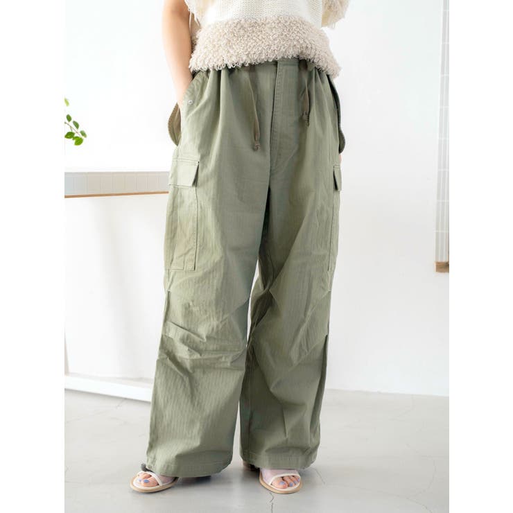 WAIPER別注 ミリタリーオーバーパンツ | Ungrid | 詳細画像2 