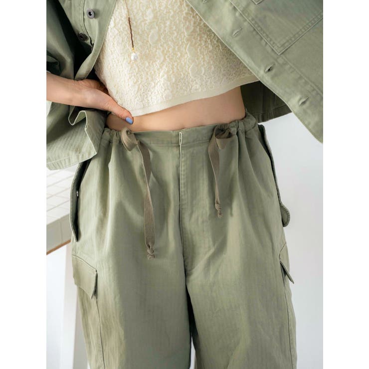 WAIPER別注 ミリタリーオーバーパンツ | Ungrid | 詳細画像4 