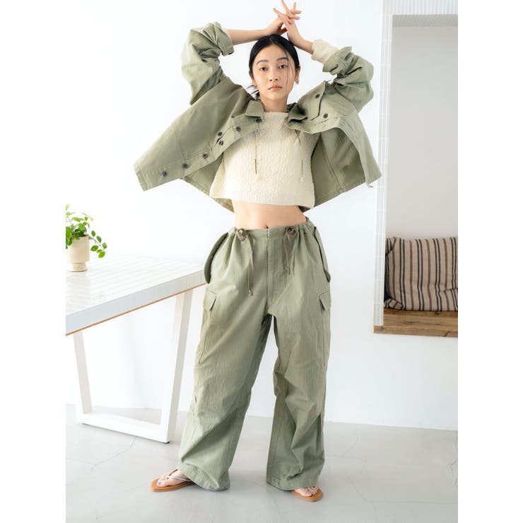 WAIPER別注 ミリタリーオーバーパンツ | Ungrid | 詳細画像9 