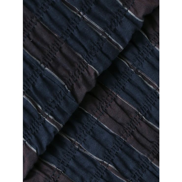 シャーリングデザインストライプスカート | Ungrid | 詳細画像13 