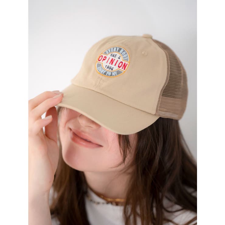 ワッペンデザインメッシュキャップ | Ungrid | 詳細画像4 