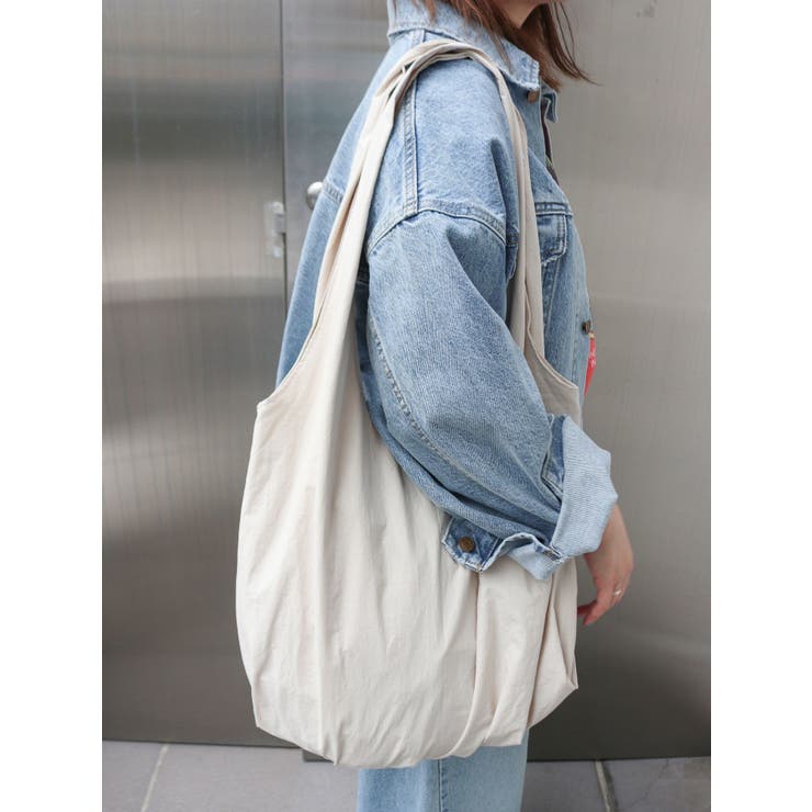 タックデザインラウンドバッグ | Ungrid | 詳細画像16 