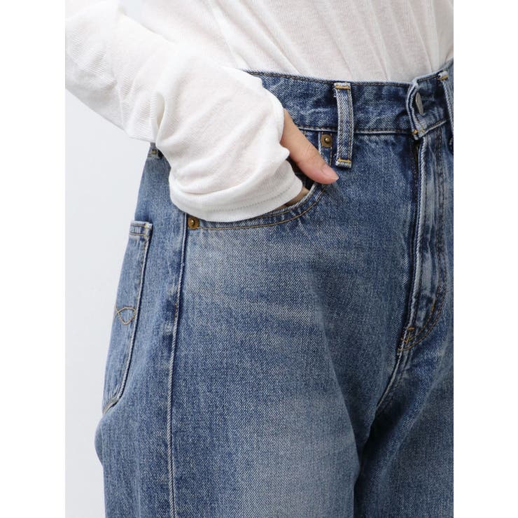 カットオフダメージストレートデニム | Ungrid | 詳細画像24 