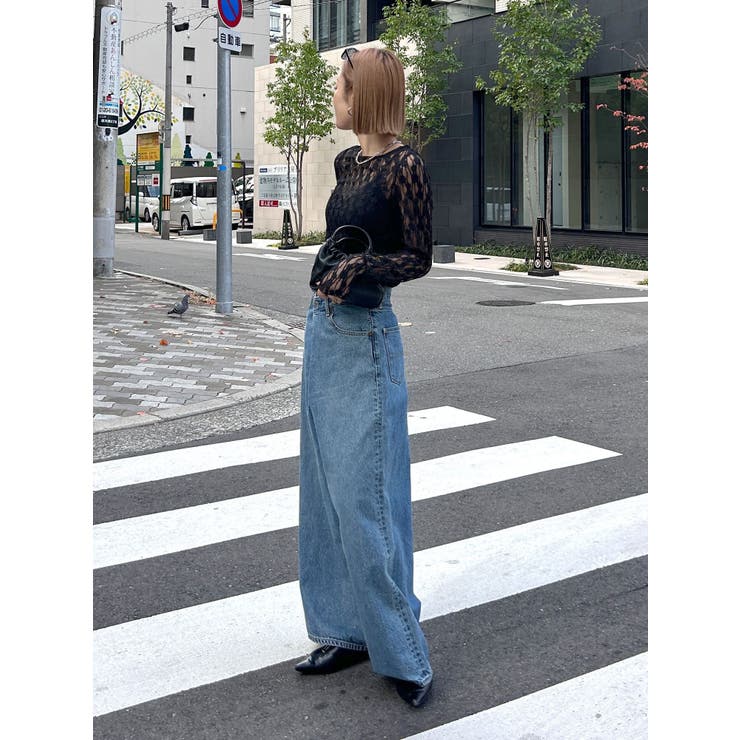 ラップデザインルーズデニム | Ungrid | 詳細画像22 