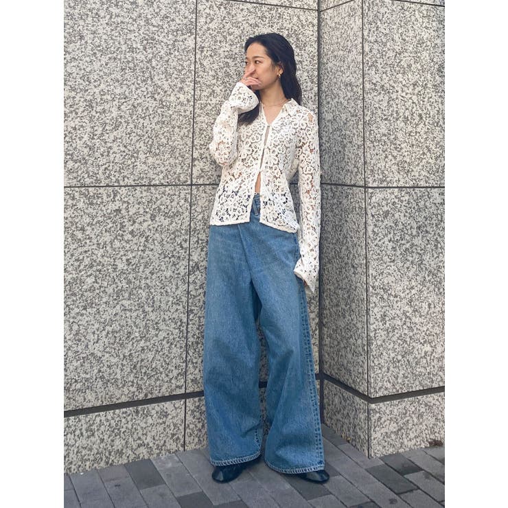 ラップデザインルーズデニム | Ungrid | 詳細画像23 