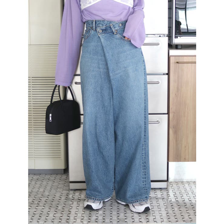 ラップデザインルーズデニム | Ungrid | 詳細画像31 