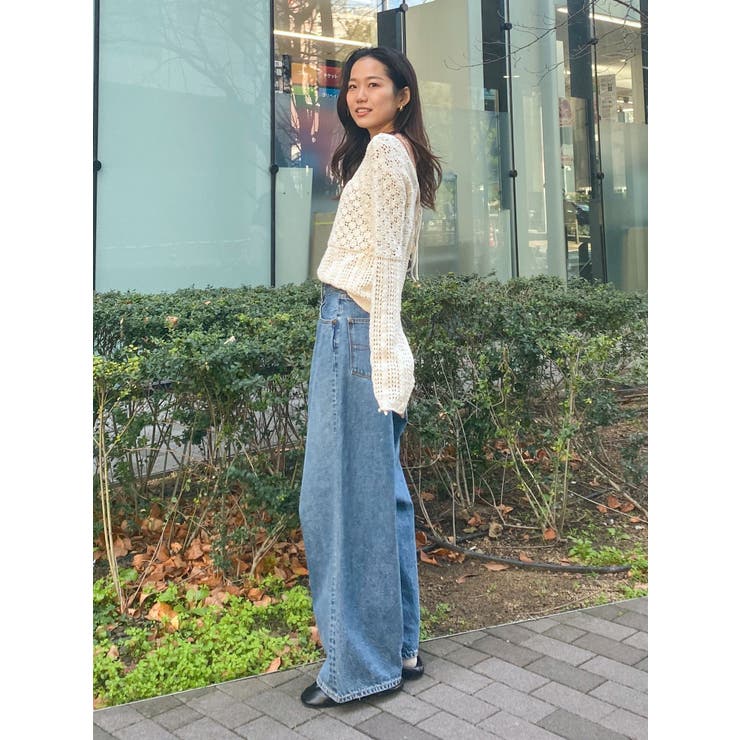 ラップデザインルーズデニム | Ungrid | 詳細画像37 