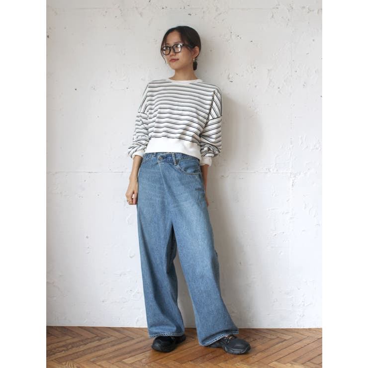 ラップデザインルーズデニム | Ungrid | 詳細画像40 