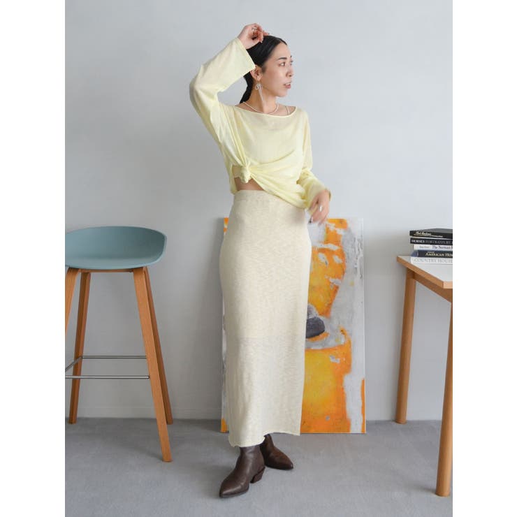 シアールーズカラーニット | Ungrid | 詳細画像21 