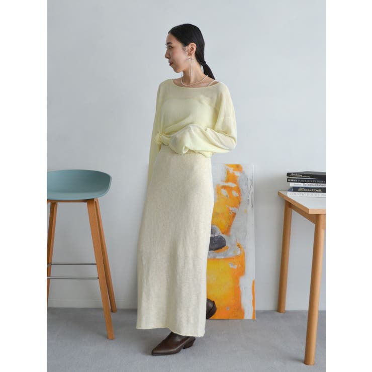 シアールーズカラーニット | Ungrid | 詳細画像22 