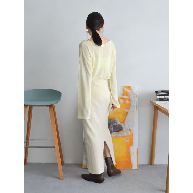 シアールーズカラーニット | Ungrid | 詳細画像24 